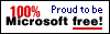Proud to be 100% Microsoft free!